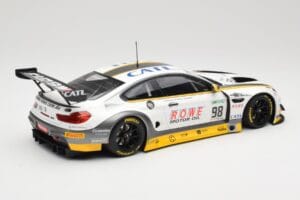 BMW M6 GT3 F13 #98 Rowe Racing T. Blomqvist / N. Catsburg 24 Hours of Spa 2017 Minichamps 1:18 155172688 メタル - 画像 2/6