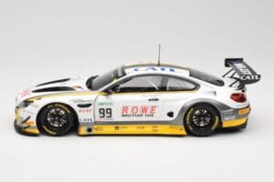 BMW M6 GT3 F13 #99 Rowe Racing P. Eng / M. Martin 24 Hours of Spa 2017 Minichamps 1:18 155172689 メタル - 画像 3/6