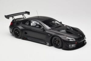 BMW M6 GT3 F13 Plain Body Version Matte Black Minichamps 1:18 155162610 メタル - 画像 4/6