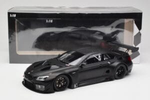BMW M6 GT3 F13 Plain Body Version Matte Black Minichamps 1:18 155162610 メタル - 画像 6/6