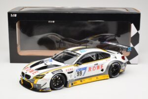 BMW M6 GT3 Rowe Racing #99 M. Basseng / M. Martin 24 Hours Nurburgring 2017 Minichamps 1:18 155172699 メタル - 画像 6/6