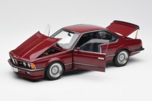 BMW M635 CSi E24 Karmin レッド AUTOart 1:18 70528 メタル - 画像 2/8
