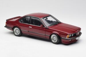 BMW M635 CSi E24 Karmin レッド AUTOart 1:18 70528 メタル - 画像 6/8