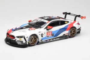 BMW M8 GTE Team RLL #25 C. De Phillippi / A. Farfus Class Winners 24 Hours of Daytona 2019 Minichamps 1:18 155192925 メタル