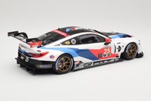 BMW M8 GTE Team RLL C. De Phillippi / B. Auberlen 2nd in Class 12 Hours of Sebring 2018 Minichamps 1:18 155182925 メタル - 画像 2/6