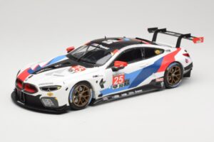 BMW M8 GTE Team RLL C. De Phillippi / B. Auberlen 2nd in Class 12 Hours of Sebring 2018 Minichamps 1:18 155182925 メタル