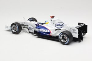 BMW Sauber F1.06 #16 N. Heidfeld Launch Version 2006 Minichamps 1:18 80430413183 メタル - 画像 5/6