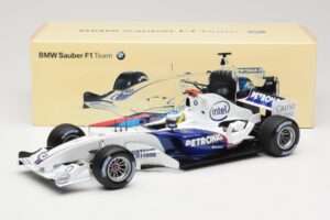 BMW Sauber F1.06 #16 N. Heidfeld Launch Version 2006 Minichamps 1:18 80430413183 メタル - 画像 6/6