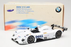 BMW V12 LMR LMP #15 P. Martini / Y. Dalmas / J. Winkelhock 24 Hours of Le Mans Winner 1999 Minichamps 1:18 80430009338 メタル - 画像 6/6