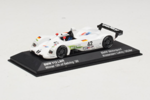 BMW V12 LMR #42 T. Kristensen / J.J. Lehto / J. Muller 24 Hours of Le Mans 1999 Minichamps 1:43 80429418137 メタル - 画像 2/5