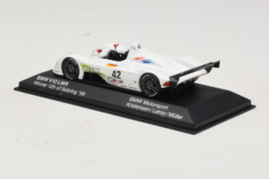 BMW V12 LMR #42 T. Kristensen / J.J. Lehto / J. Muller 24 Hours of Le Mans 1999 Minichamps 1:43 80429418137 メタル - 画像 3/5