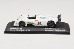 BMW V12 LMR #42 T. Kristensen / J.J. Lehto / J. Muller 24 Hours of Le Mans 1999 Minichamps 1:43 80429418137 メタル