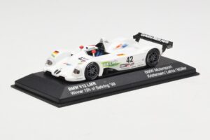 BMW V12 LMR LMP1 #42 J. Müller / J. Lehto 24 Hours of Le Mans 2000 Minichamps 1:43 80420018215 メタル - 画像 2/4