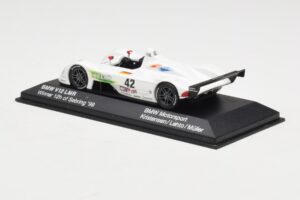 BMW V12 LMR LMP1 #42 J. Müller / J. Lehto 24 Hours of Le Mans 2000 Minichamps 1:43 80420018215 メタル - 画像 3/4