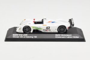 BMW V12 LMR LMP1 #42 J. Müller / J. Lehto 24 Hours of Le Mans 2000 Minichamps 1:43 80420018215 メタル