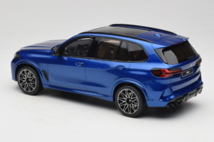 BMW X5 M F95 Competition Marina Bay Blue Metallic GT Spirit 1:18 GT967 レジン - 画像 5/6