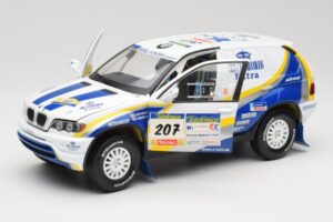 BMW X5 X-Raid #207 Dakar Rally 2004 Solido 1:18 SOLIDO001 メタル - 画像 2/8