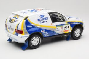 BMW X5 X-Raid #207 Dakar Rally 2004 Solido 1:18 SOLIDO001 メタル - 画像 3/8