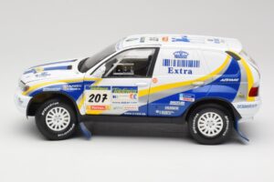 BMW X5 X-Raid #207 Dakar Rally 2004 Solido 1:18 SOLIDO001 メタル - 画像 4/8