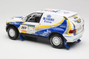 BMW X5 X-Raid #207 Dakar Rally 2004 Solido 1:18 SOLIDO001 メタル - 画像 7/8