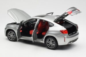 BMW X6 M F86 ドニントングレーメタリック Norev 1:18 80432364886 メタル - 画像 5/8