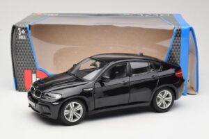 BMW X6 M E71 ブラック Bburago 1:18 18-12081 メタル - 画像 8/8
