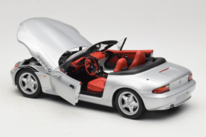 BMW Z3 カブリオレ シルバー UT Models 1:18 20402 メタル - 画像 5/8