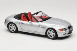 BMW Z3 カブリオレ シルバー UT Models 1:18 20402 メタル - 画像 6/8