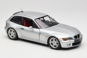 BMW Z3 E36/8 クーペ 2.8 シルバー UT Models 1:18 20421-R1 メタル - 画像 6/8