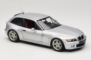 BMW Z3 クーペ 2.8 シルバー UT Models 1:18 20421 メタル - 画像 6/8