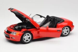 BMW Z3 E36/7 カブリオレ レッド UT Models 1:18 180024330 メタル - 画像 2/8