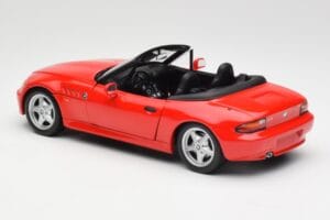 BMW Z3 E36/7 カブリオレ レッド UT Models 1:18 180024330 メタル - 画像 7/8