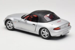 BMW Z3 Roadster 1.8 シルバー UT Models 1:18 20404 メタル - 画像 7/8