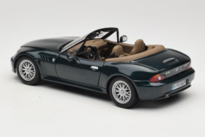 BMW Z3 Roadster 2.8 ダークグリーン ディーラー エディション UT Models 1:18 80439411713 メタル - 画像 7/8