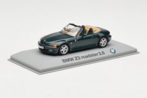 BMW Z3 Roadster 2.8 ダークグリーン Minichamps 1:43 80429421514 メタル - 画像 2/4
