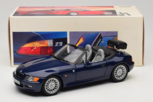 BMW Z3 Roadster ブルー ディーラー エディション UT Models 1:18 80439422186 メタル - 画像 8/8