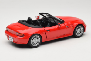 BMW Z3 Roadster レッド ディーラー エディション UT Models 1:18 80439422185 メタル - 画像 3/8
