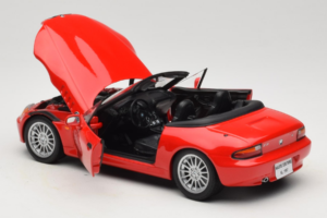 BMW Z3 Roadster レッド ディーラー エディション UT Models 1:18 80439422185 メタル - 画像 5/8