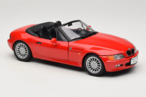 BMW Z3 Roadster レッド ディーラー エディション UT Models 1:18 80439422185 メタル - 画像 6/8