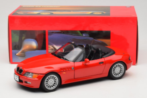 BMW Z3 Roadster レッド ディーラー エディション UT Models 1:18 80439422185 メタル - 画像 8/8