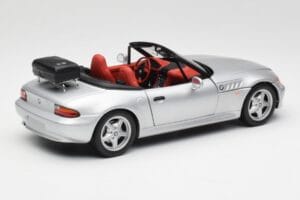 BMW Z3 Roadster ラゲッジラック付き シルバー UT Models 1:18 20407 メタル - 画像 3/8