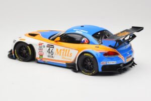 BMW Z4 E89 GT3 #46 Mills Racing M. Wittmer / A. Mills Pirelli World Challenge Sprint X-Series 2016 Minichamps 1:18 151162346  - 画像 5/6