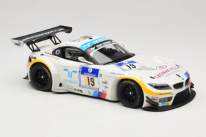 BMW Z4 GT3 #19 Team Schubert J. Muller / D. Muller ADAC 24 Hours Nurburgring 2012 Minichamps 1:18 151122319 メタル - 画像 4/6