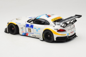 BMW Z4 GT3 #19 Team Schubert J. Muller / D. Muller ADAC 24 Hours Nurburgring 2012 Minichamps 1:18 151122319 メタル - 画像 5/6