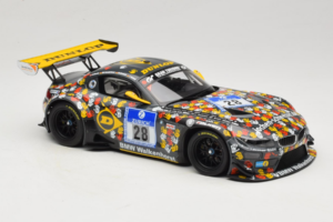 BMW Z4 GT3 #28 Team Walkenhorst J. Stuck / Sandritter ADAC 24 Hours Nurburgring 2014 Minichamps 1:18 151142328 メタル - 画像 4/6