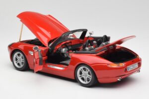 BMW Z8 E52 レッドメタリック Bburago 1:18 18-12032 メタル - 画像 5/8