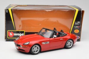 BMW Z8 E52 レッドメタリック Bburago 1:18 18-12032 メタル - 画像 8/8