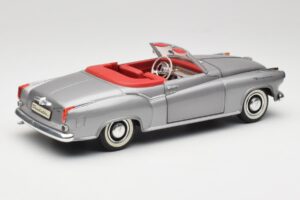 Borgward Isabella カブリオレ シルバー Revell 1:18 8411 メタル - 画像 3/8