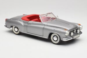 Borgward Isabella カブリオレ シルバー Revell 1:18 8411 メタル - 画像 6/8