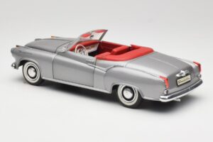 Borgward Isabella カブリオレ シルバー Revell 1:18 8411 メタル - 画像 7/8